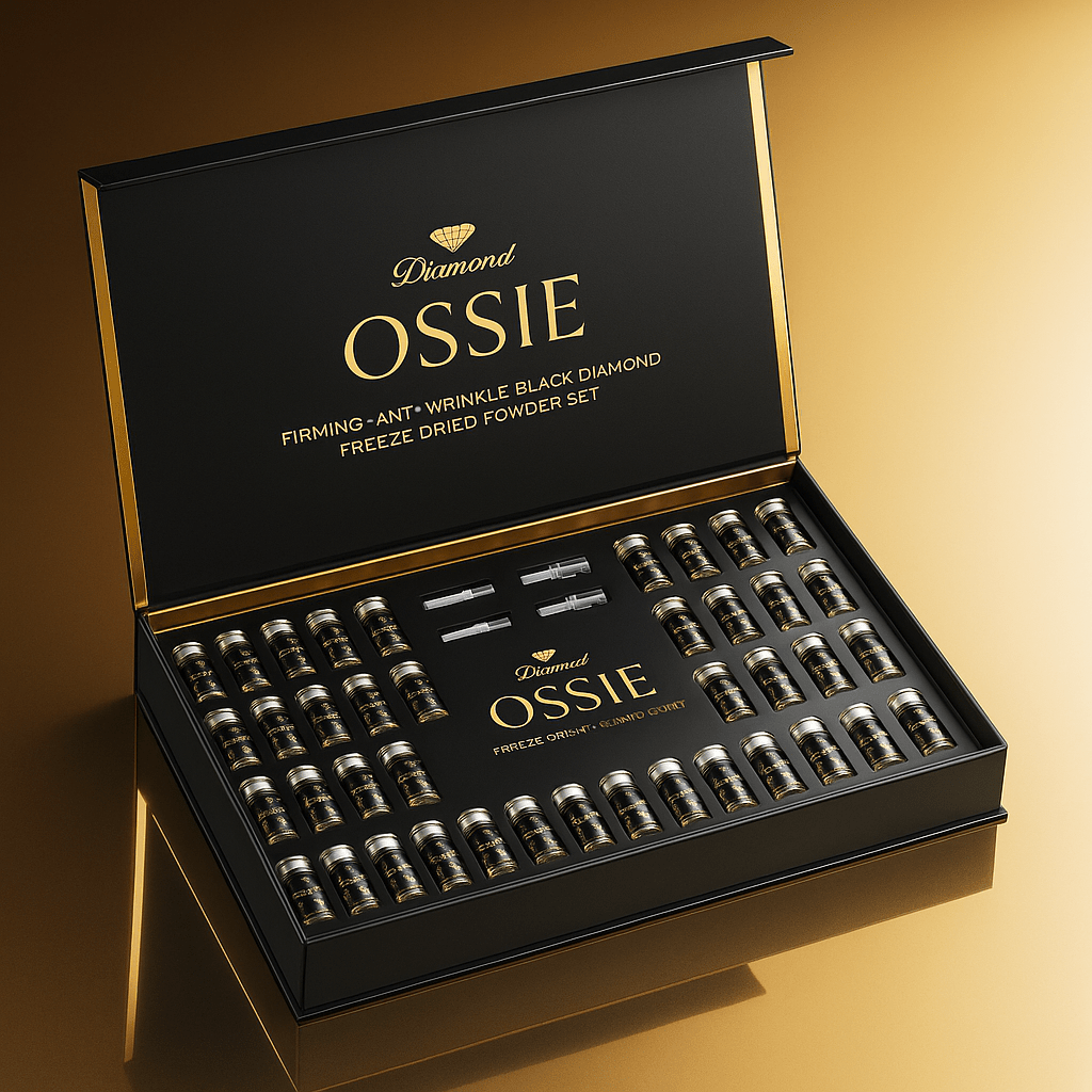 Coffret OSSIE Anti - Âge – Peptides, Réduction des Rides, Hydratation Profonde & Fermeté - NaturaJade