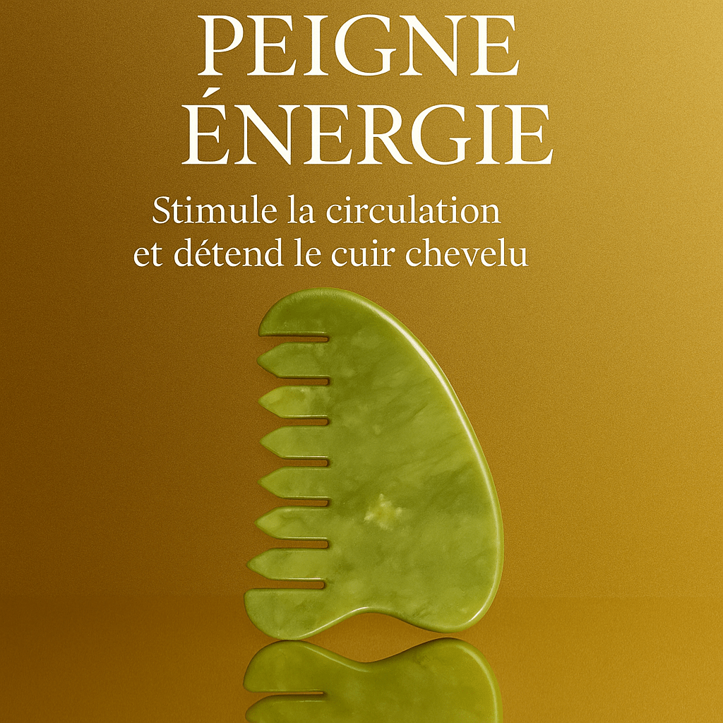 Gua Sha Jade Xiuyu en jade authentique – Outil de Massage Facial 100% Naturel - NaturaJade