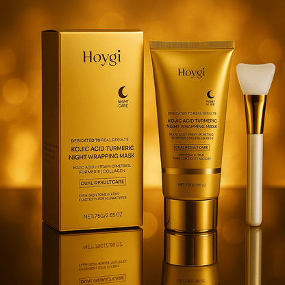 Masque Curcuma & Collagène – Soin de Nuit Réparateur | HOYGI - NaturaJade