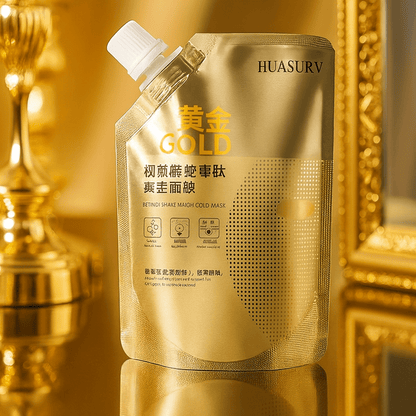 Masque Or & Rétinol – Soin Lissant Régénérant | NaturaJade - NaturaJade