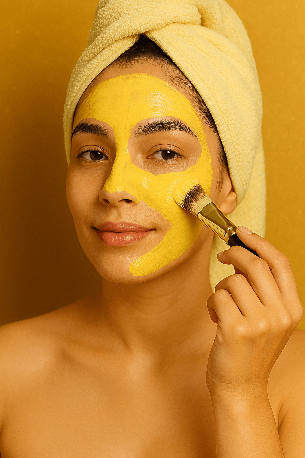 Masque Visage Vitamine C & Curcuma – Éclat, Pureté & Hydratation Intense - NaturaJade